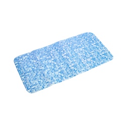 Croydex Mosaic Bath Mat - Blue - STX-365394 