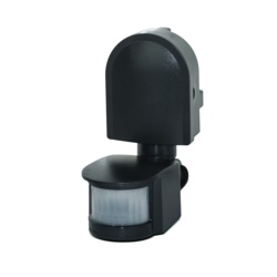 Luceco IP44 PIR Sensor - Black - STX-366103 
