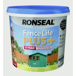 Ronseal Fence Life Plus 5L - Teal - STX-366366 - SOLD-OUT!! 