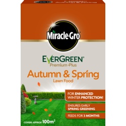 Miracle-Gro Evergreen Premium Plus Autumn & Spring Lawn Food - 100m2 - STX-366385 