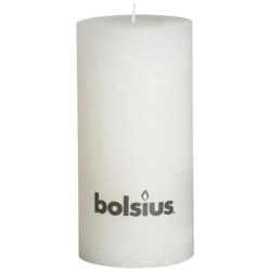 Bolsius Pillar Candle 200/100 - White - STX-366789 