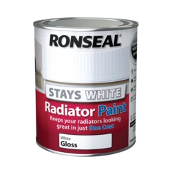 Ronseal One Coat Radiator Paint Gloss - 750ml - STX-367916 