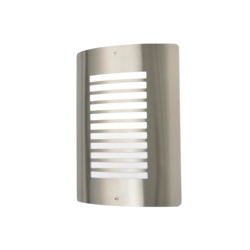 Zink Slatted Wall Light - Stainless Steel - STX-368257 