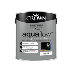 Crown Aquaflow Undercoat 2.5L - White - STX-368532 