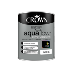 Crown Aquaflow Undercoat 750ml - White - STX-368533 