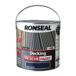 Ronseal Ultimate Protection Decking Paint 2.5L - Deep Blue - STX-368540 