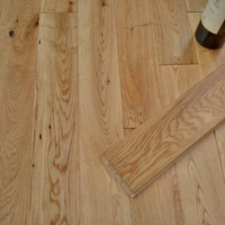Y.T.D Limited Wide Thick Solid Oak Flooring 1.08m2 - RANDOM LENGTH x 90mm x 18mm - STX-368580 