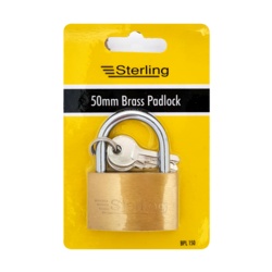 Sterling Economy Brass Padlock - 50mm - STX-368687 