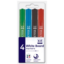 Anker White Board Marker Pens - Pack of 4 - STX-369086 