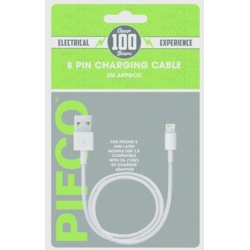 Pifco 8 Pin Charging Cable - 2m - STX-369162 