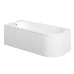 Trojan J Shape Acrylic Bath Panel - 750 x 1700mm - STX-370274 