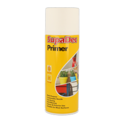 SupaDec White Primer Spray - 400ml - STX-372326 