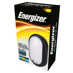 Energizer LED PIR Oval Bulkhead IP54 - 15w 4000k - STX-372539 