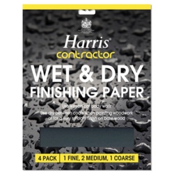 Harris Contractor Wet Dry Finishing Paper - Pack 4 - STX-372706 