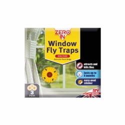 Zero In Window Fly Traps - Pack 3 - STX-372792 