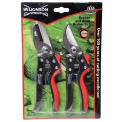 Wilkinson Sword Bypass & Anvil Pruner Set - STX-373442 