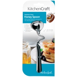 KitchenCraft Honey Spoon - Stainless Steel - STX-373540 