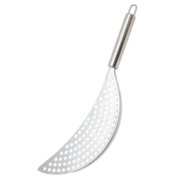 KitchenCraft Crescent Shaped Pan Drainer - Stainless Steel - STX-373638 