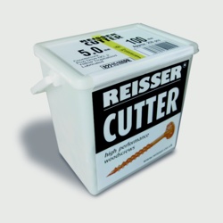 Reisser Cutter High Performance Woodscrew - 5.0 x 100mm 250 Piece Tub - STX-373682 