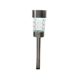 Lumineo LED Solar Stainless Steel Garden Light - Colour Changing - STX-373775 