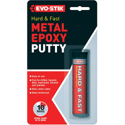 Evo-Stik Hard & Fast Metal Epoxy Putty - 50g - STX-375152 
