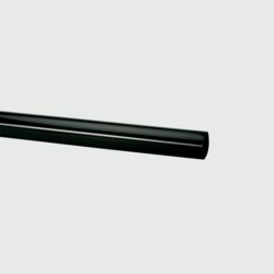 Polypipe Mini Downpipe Black - 50mm x 2m - STX-376418 