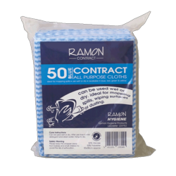 Ramon Contract All Purpose Cloths - Pack 50 - STX-376726 
