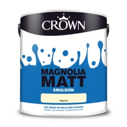 Crown Non Breatheasy Matt Emulsion - 2.5L Magnolia - STX-377075 