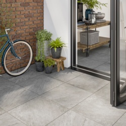 Verona Westbury Grey Outdoor Tile 600 x 600 x 20mm - 0.72m2 - STX-377307 