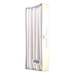 Prices Dinner Candles Pack 10 - Ivory - STX-377449 