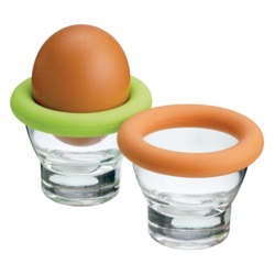 Colourworks Glass Egg Cups - Assorted Colours Available - STX-377464 