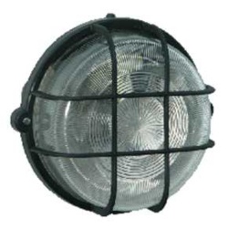 Lyvia Round Lamp IP44 100w - Black - STX-377635 