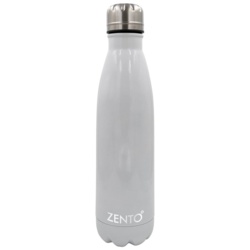 Casa & Casa Stainless Steel Vacuum Water Bottle - White 500ml - STX-377791 