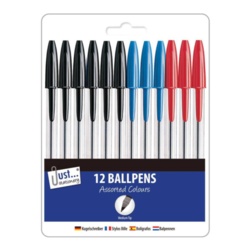 Tallon Ballpoint Pens - Pack 12 - STX-378068 