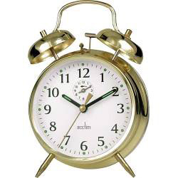 Acctim Saxon Bell Alarm Clock - Brass - STX-383298 