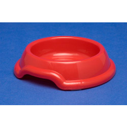 Whitefurze 15cm Round Pet Bowl - Assorted - STX-386123 