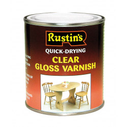 Rustins Acrylic Varnish 1L - Clear Gloss - STX-386803 
