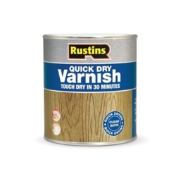 Rustins Acrylic Varnish 250ml - Clear Satin - STX-386826 