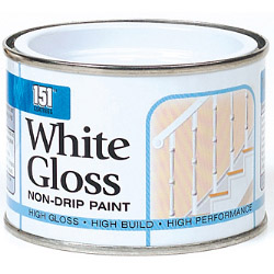 151 Coatings Gloss Non-Drip Paint - 180ml White - STX-388866 