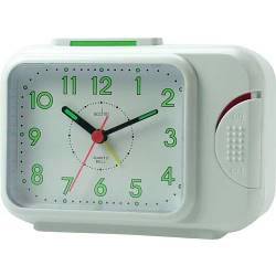 Acctim Sonnet Bell Alarm Clock - White - STX-398006 