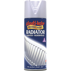 PlastiKote Radiator Spray Paint - 400ml Satin Chrome - STX-403449 