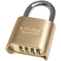 Sterling Mid Security 4-Dial Combination Padlock - 50mm - STX-411981 
