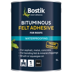 Bostik Bituminous Felt Adhesive for Roofs - 22.5L - STX-417825 