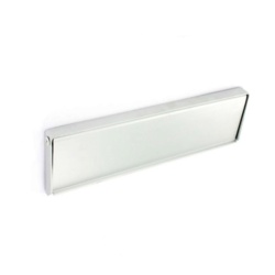 Securit Aluminium Face Fix Letter Plate - 250mm Bright - STX-419711 