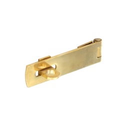 Securit Brass Hasp & Staple - 63mm - STX-421121 