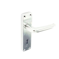 Securit Aluminium Lock Handles Bradford (Pair) - 150mm - STX-421269 