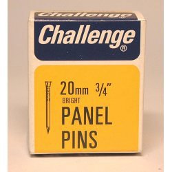 Challenge Panel Pins - Bright Steel (Box Pack) - 20mm - STX-429947 