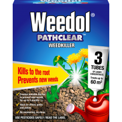 Weedol Pathclear Weedkiller - 3 Tubes - STX-439260 