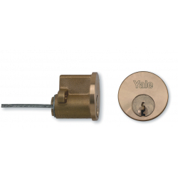 Yale Replacement Rim Cylinder - Polished Brass - STX-441350 