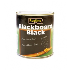 Rustins Quick Dry Blackboard Black - 1L - STX-442130 
